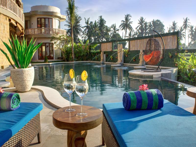 Floating Leaf Eco-Luxury Retreat Hotel Sukawati  Ngoại thất bức ảnh